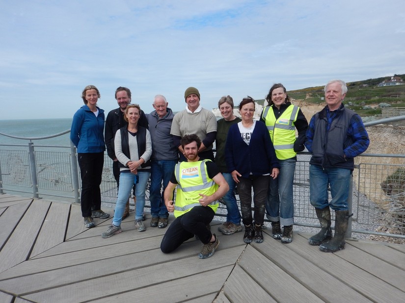 Team photo: May's volunteers