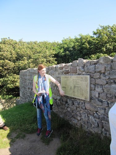 Megan talks about the history of St Patrick's Chapel