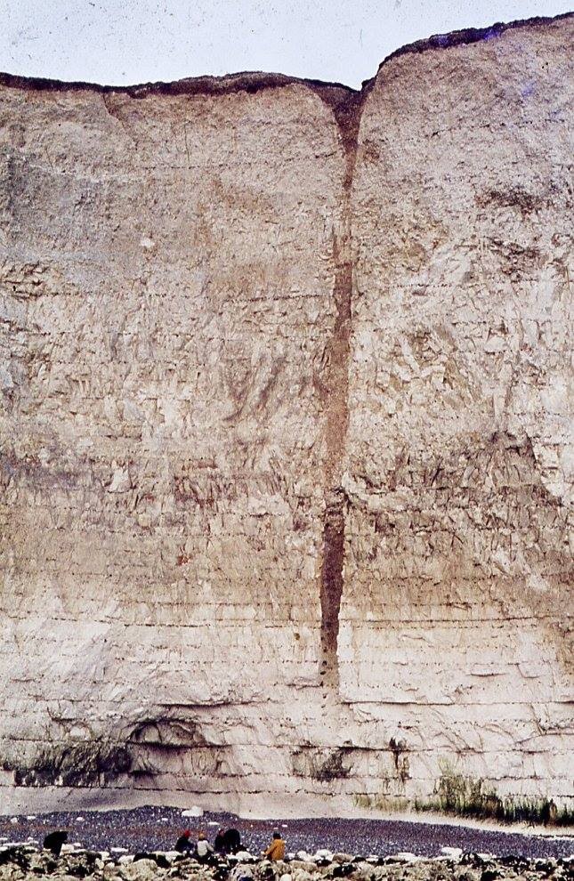 The Belle Tout Shaft in section in 1976 