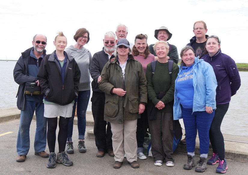 The end of a great weekend on Orford Ness, Orford Quay, July 2016