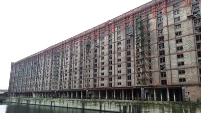 Tobacco warehouse on Stanley Dock, Liverpool, built 1901