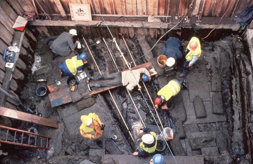 Excavating the Dover Boat