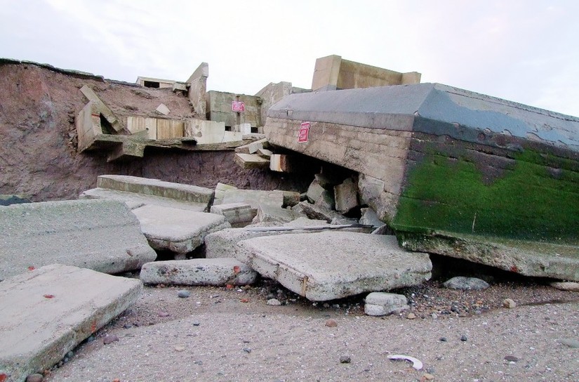 Kilnsea Coastal Battery.