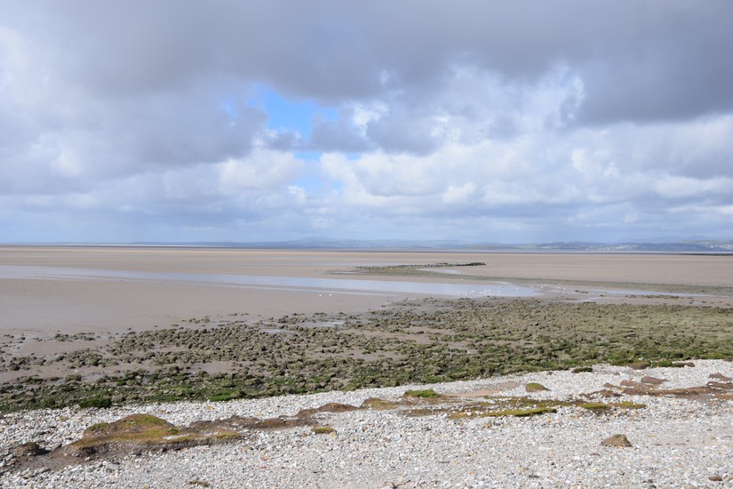 The view over to the Hest Bank Pier, Morecambe Bay.