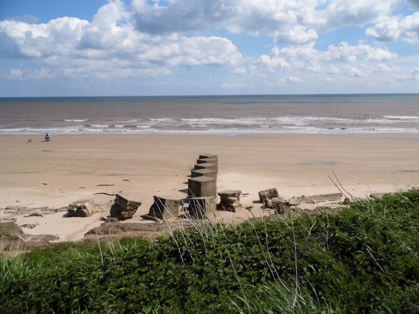 Anti-tank cubes at Bridlington