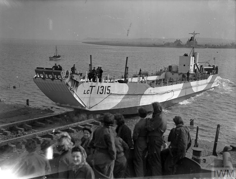 A Mark 4 LCT being launched