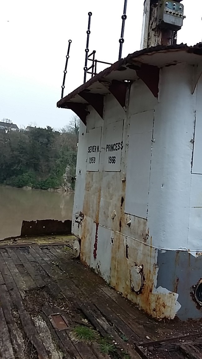 Severn Princess, one of the last Severn ferries in operation