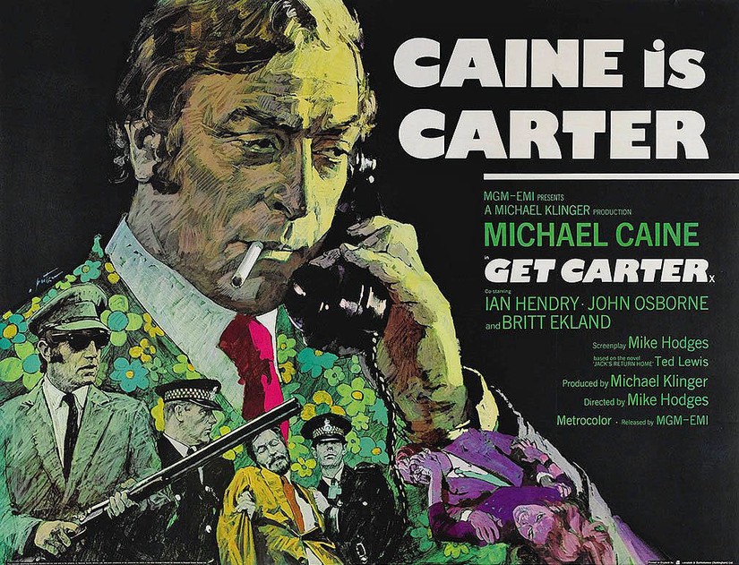 “Get Carter”, 1971 film poster image