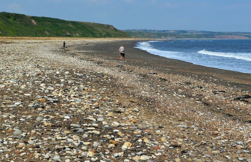 Blackhall Rocks beach in 2018