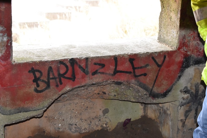 Loophole modification commonly found in the Auburn Sands 'Eared' pillboxes