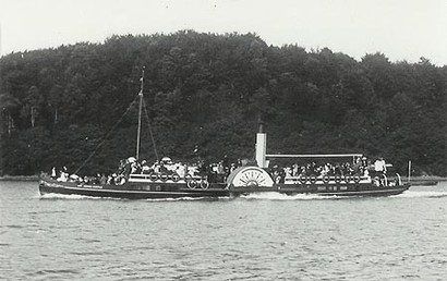 Photographic postcard of the Kingswear Castle (1) of 1904