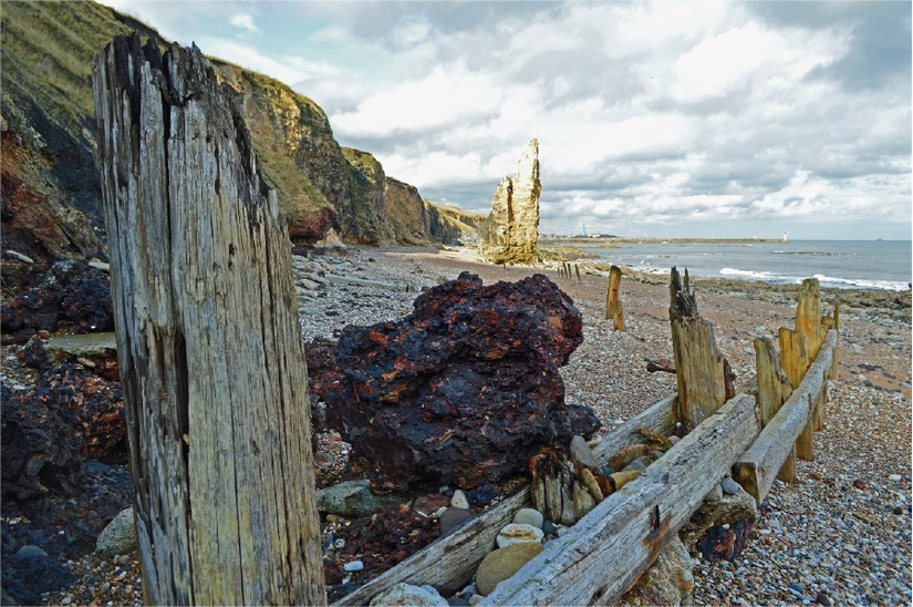 Industrial waste on Chemical Beach, 2019.